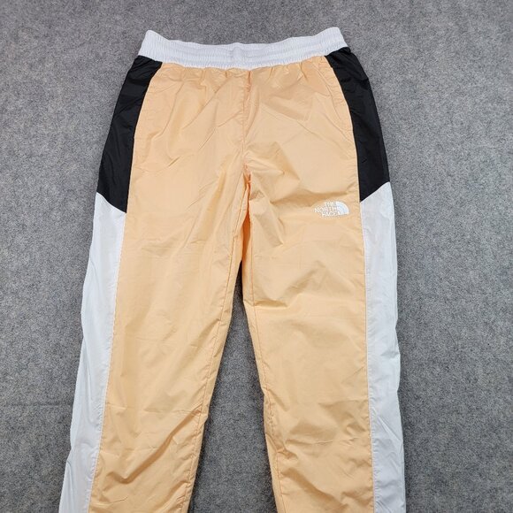 The North Face WindWall Nylon Track Pants Womens Small Peach White Black - Picture 1 of 16